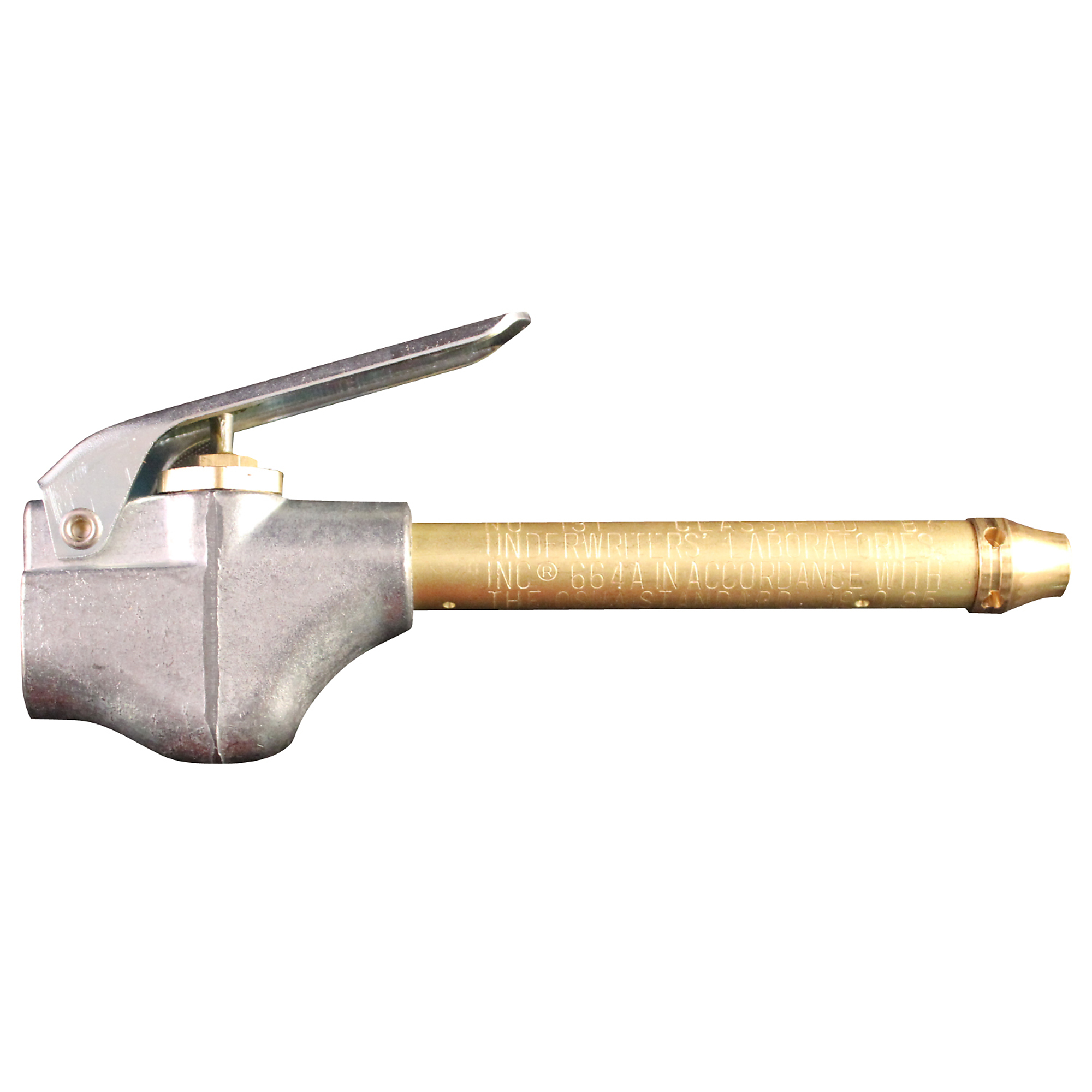 Milton Safety Blow Gun with 4in. Extension, Model# 131